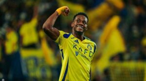 Selebrasi-pemain-Al-Nassr-Jhon-Duran-saat-mencetak-gol-di-Liga-Arab-Saudi