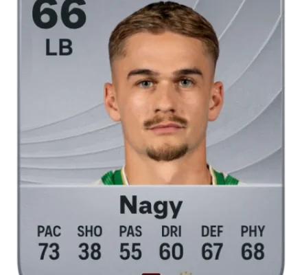 Profil Pemain Sepak Bola Barnabás Nagy: Karier dan Prestasi